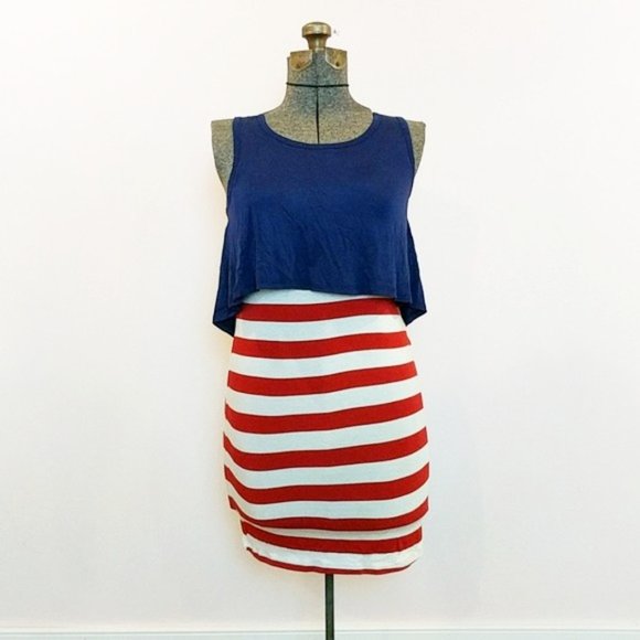 twenty second Dresses & Skirts - ❄️ 3/$25 Nautical Red White and Blue Summer Dress